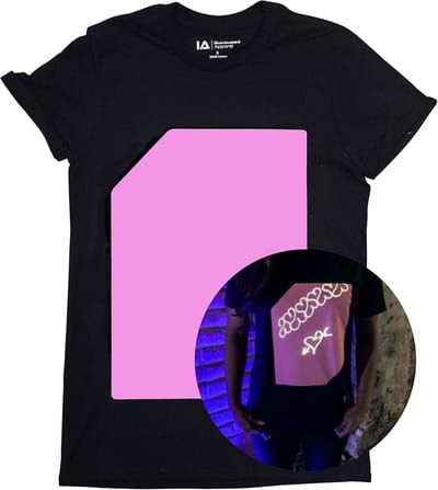 Interactief Glow In The Dark T-shirt voor Creatieve Kinderen