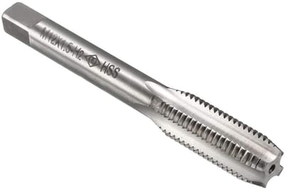 M12 x 1.5mm Draad Tap met Rechte Sleuven, H2 Tolerantie, HSS Metaalbewerking, Voorboren en Draadsnijden