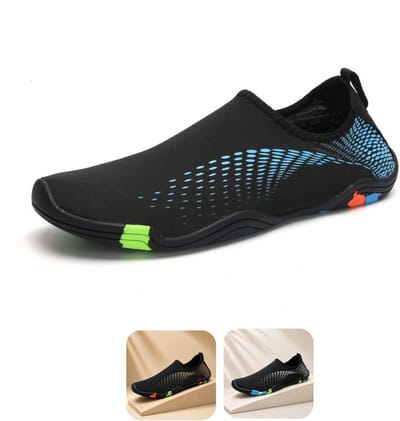 DOTALES - AquaFlex Waterschoenen Zwart-Blauw 36