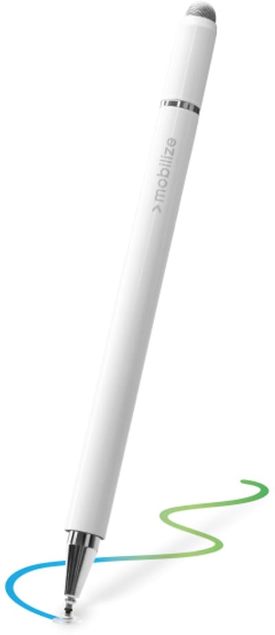 Mobilize - Geschikt voor - High - Geschikt voor - Sensitive - Geschikt voor - 2in1 - Geschikt voor - Capacitive - Geschikt voor - Stylus - Geschikt voor - Pen - Geschikt voor - White