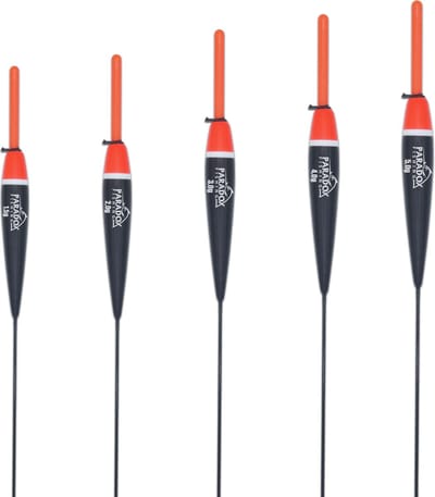 Dailygoods - Paradox Fishing Dobbers Set - 5 stuks Kniklichtdobbers voor Hengelen