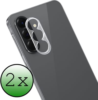 Camera Lens Protector - 2 Stuks Geschikt voor Samsung Galaxy A37 - Camera Screenprotector Beschermglas - Gehard Glas - Tempered Glass - Screen Protector