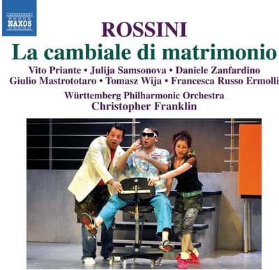 Francesca Russo Ermolli, Württembergische Philharmonie Reutlingen, Christopher Franklin - Rossini: La Cambiale Di Matrimonio (CD)