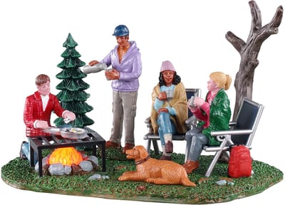 Lemax - Camping Couples- B/o (4.5v) - Kersthuisjes & Kerstdorpen