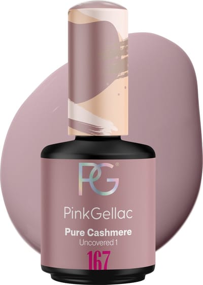 Pink Gellac Gellak - 167 Pure Cashmere 15ml - Taupe Gel Nagellak - Gellac - Gel Nagels Producten