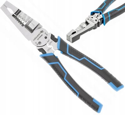 Hogert Hybride Multifunctionele Tang 9-in-1 voor Isolatie 0,75-2,5 mm²