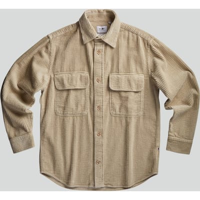 NN.07 Folmer 1725 Ecru - Relaxed Fit Shirt Maat: XXL | Casual Overhemden Outlet | Heren | Beige