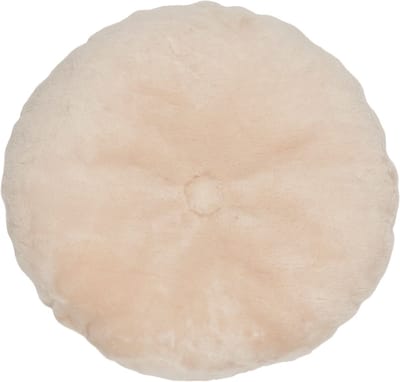 Sheepskin House - Mocassin Kussen - Dubbelzijdig - D45 cm