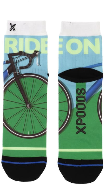 XPOOOS - Ride on Heren Quartersokken - 1-Pack - Maat 39/42