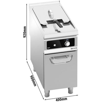 GGM Gastro Elektro Fritteuse - 18 Liter - 18 kW - Bflex Digital