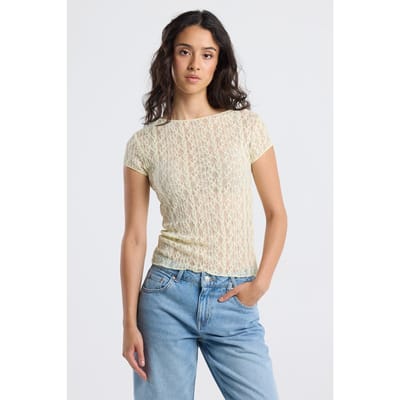 America Today Eliana Light Yellow Maat: S | Blouses Outlet | Dames | Geel