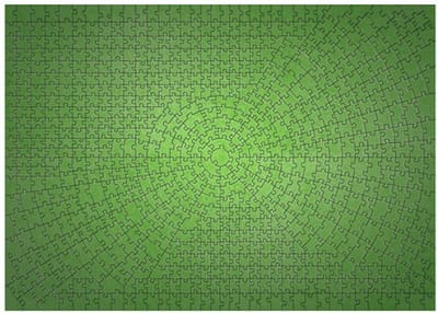 Ravensburger legpuzzel Krypt Neon Green 736 stukjes puzzel uitdaging.