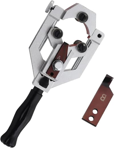 Kabel Stripper - Draad Stripper - Efficiënt Strippen - Instelbare Diepte - 65mm - Zwart