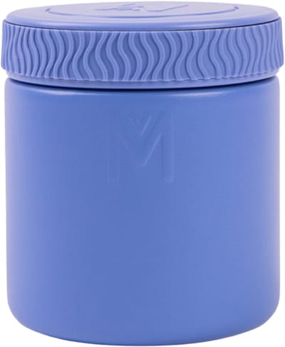 MontiiCo thermos voedselpot 400ml - voor warm en koud eten - Splash blauw