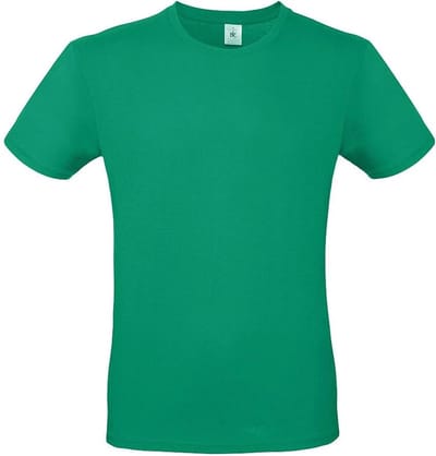 B&C Men-Only T-shirt - Kelly Green - Small
