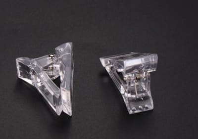 Knaak Polygel Klem voor Nagels - Dual Form Klem - Herbruikbare Nagelklem voor Polygel & Acryl Tips