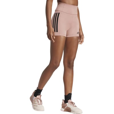 Adidas Performance  Optime 3 Stripes 1/4 Short Leggings Warm  Größe: S 3" | Kurze Sporthosen Outlet | Damen