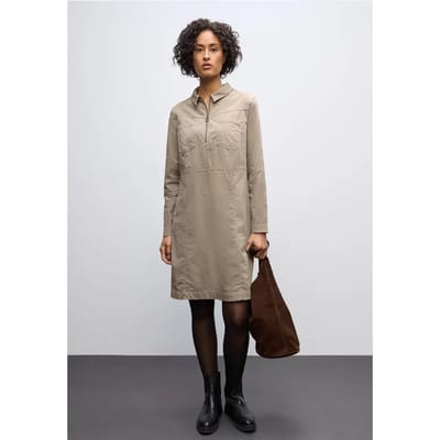 Corduroy jurk met rits