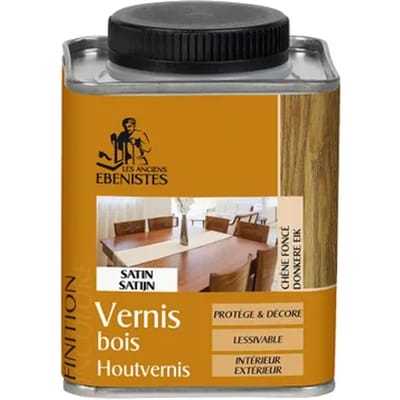 Les Anciens Ebenistes Vernis - Zijdeglans - Donkere Eik - 250ml