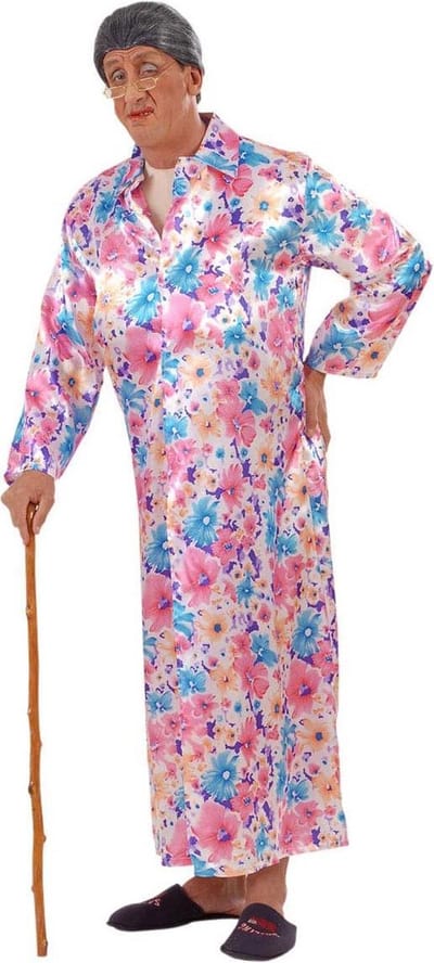 Oma Exhibitionist kostuum voor volwassenen  - Verkleedkleding - Small