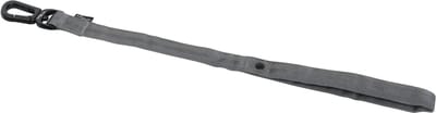 JACK AND VANILLA Comfort Tube Hondenlijn / Hondenriem - Rondgeweven Nylon - Breedte 25 mm - Lengte 50 cm - Grijs