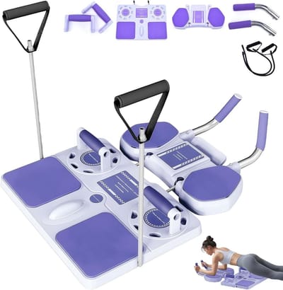 Pilates board - Buikspiertrainer - Opvouwbaar Fitness Board - Fitnesstool