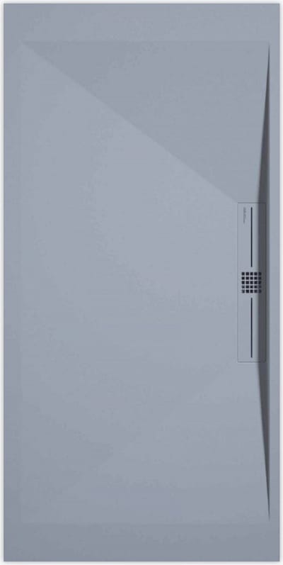 Sanifun douchebak Stone Side Gray Smooth 1000 x 800 P