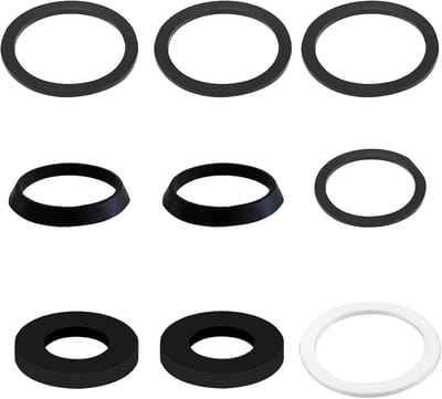 Universele Afvoer Sifon Dichtingen Set 1 1/2 Inch 40mm - Complete Afsluitringen voor Keuken en Wastafel