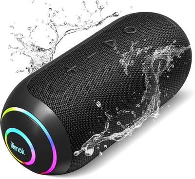 Draadloze Bluetooth luidspreker 35W met RGB verlichting en IPX7 waterdichtheid voor buiten