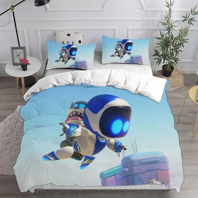 ASTRO BOT Beddengoedsets Bedsprei Dekbed Dekbedovertrek Kussensloop 2-3 Stuks Sets Kinderen Volwassenen Slaapkamerdecoratie Kindergeschenken US Queen 228x228cm