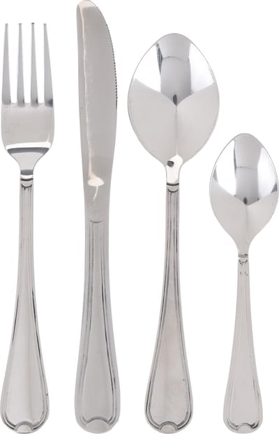 Excellent Houseware Bestekset Klassiek - 16 delig - Zilver