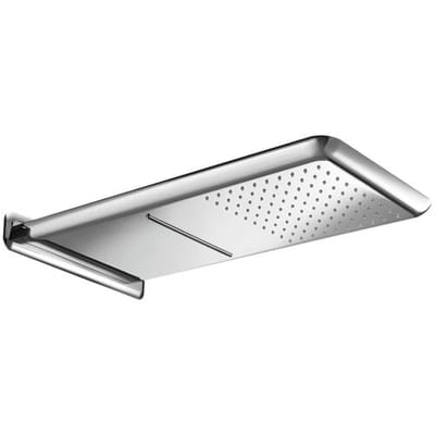 Herzbach LIVING SPA rain shower Multifunction 2 soft, 59.3 x 27 cm 11.663000.1.01