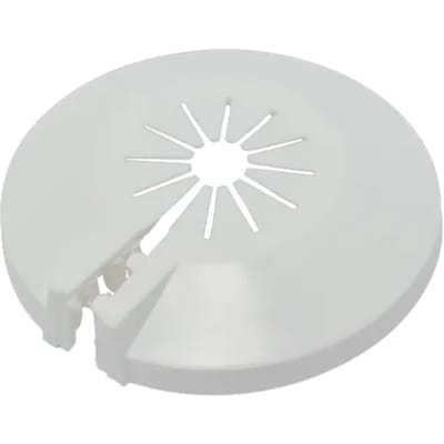 Sanivesk Afdekrozet Universeel Enkel Wit 8-22mm Kunststof 2 Stuks