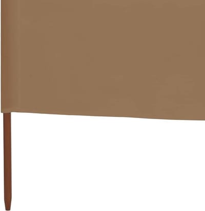 Grote 9-delige opvouwbare windscherm voor balkon en tuin - Inkijkbescherming 160 cm hoog