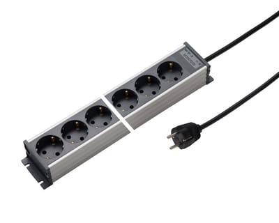 Martin Kaiser contactdoosstrip 8-voudig 45 graden 1,5m kabel (Europese Stekkerdoos) - 1102ZL8L-SG15