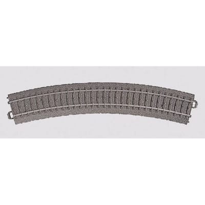 H0 Märklin C-rails (met ballastbed) 24230 Gebogen rails 437.5 mm 6 stuk(s)