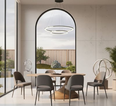 Eettafel Ovaal Mangohout Grijs 220 cm – Luxe Design Houten Eettafel – Robuust & Duurzaam Mango Wood – Moderne Ovale Eetkamertafel – Novihome