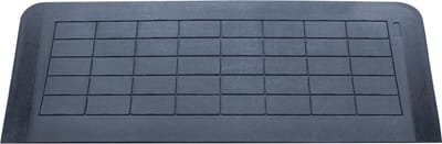 Aidapt Drempelhulp rubber - Milieuvriendelijk 4cm - Zwart