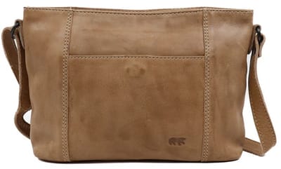 Bear Design Zoë Leren Schoudertas - Baltic Beige
