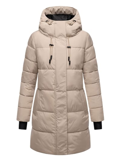 Marikoo dames winterjas met capuchon & fleecevoering – Kaituu