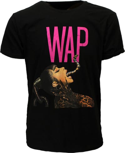 Cardi B WAP Dripping Snake T-Shirt - Officiële Merchandise - L