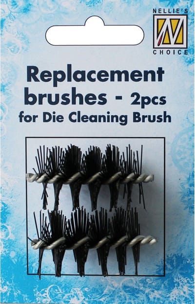 Nellie Snellen Folding Tool Replacement Brush (2stuks/pkg) for Dcb001