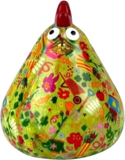 Pomme Pidou Spaarpot Kip Claire Small 003 (10.7x9x11.2 CM - Keramiek)