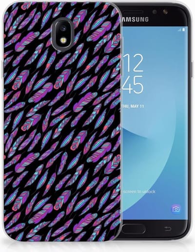 Samsung Galaxy J7 2017 | J7 Pro TPU bumper Feathers Color