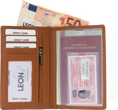 Paspoort Hoesje - Card Holder - Travel - Paspoorthouder - Travel Organizer - Reisportemonnee - Paspoorthoes - Travel Wallet - Paspoorthoezen - Reisdocumenten Organizer - Paspoort Tasje - Paspoort - Mapje - Paspoort Houder - Paspoort Cover - Cadeau