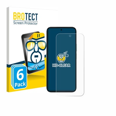 BROTECT - Screenprotector voor Honor Play 10C - Folie Beschermfolie transparant 6 Stuks