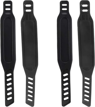 Universele pedaalriemen voor hometrainers - 2 stuks, stevige pedaal straps voor stationaire fietsen en fitnessapparatuur