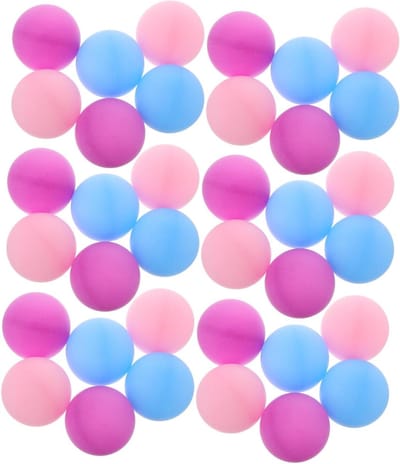 Gekleurde Pingpongballen - Trainingsballen Spel - Sportactiviteiten Feest - Mat Oppervlak Verbeterde Grip - 120 Stuks - Diverse Kleuren