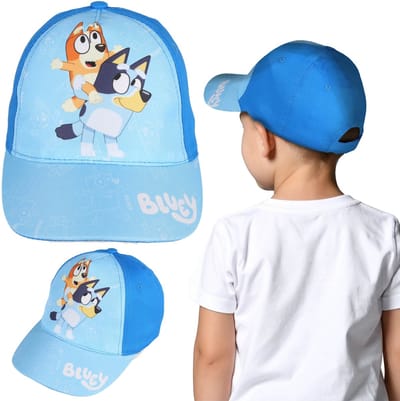 Bluey Bingo KATOEN blauwe baseballpet voor jongen, baseballpet VOOR ZOMER 54