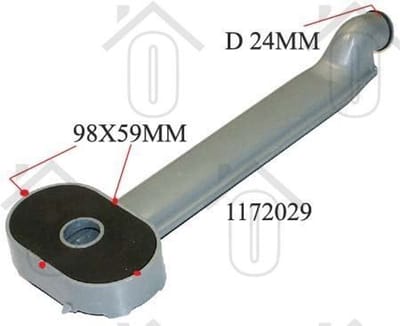 AEG Standpijp Sproeiarm boven, tussenst F50870B, F88080IM 1172029017